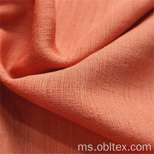 Linen tiruan poliester Obp22-C-064 untuk pakaian